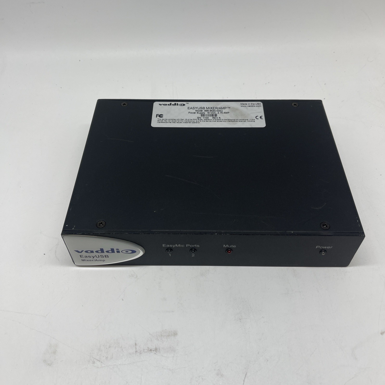 Vaddio 998-8536-000 Vaddio AudioBRIDGE Analog Audio to USB Converter (EB-1791)