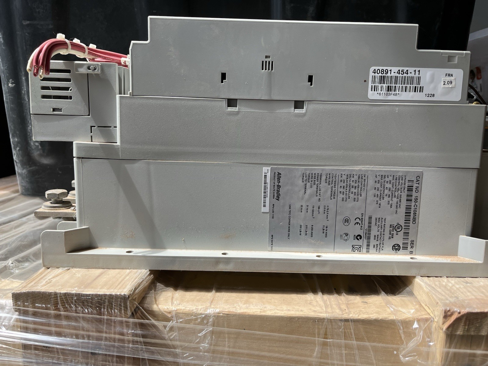Allen-Bradley 3 Phase 480V 75 HP Smc-3 Motor Controller (150-C108NBD)