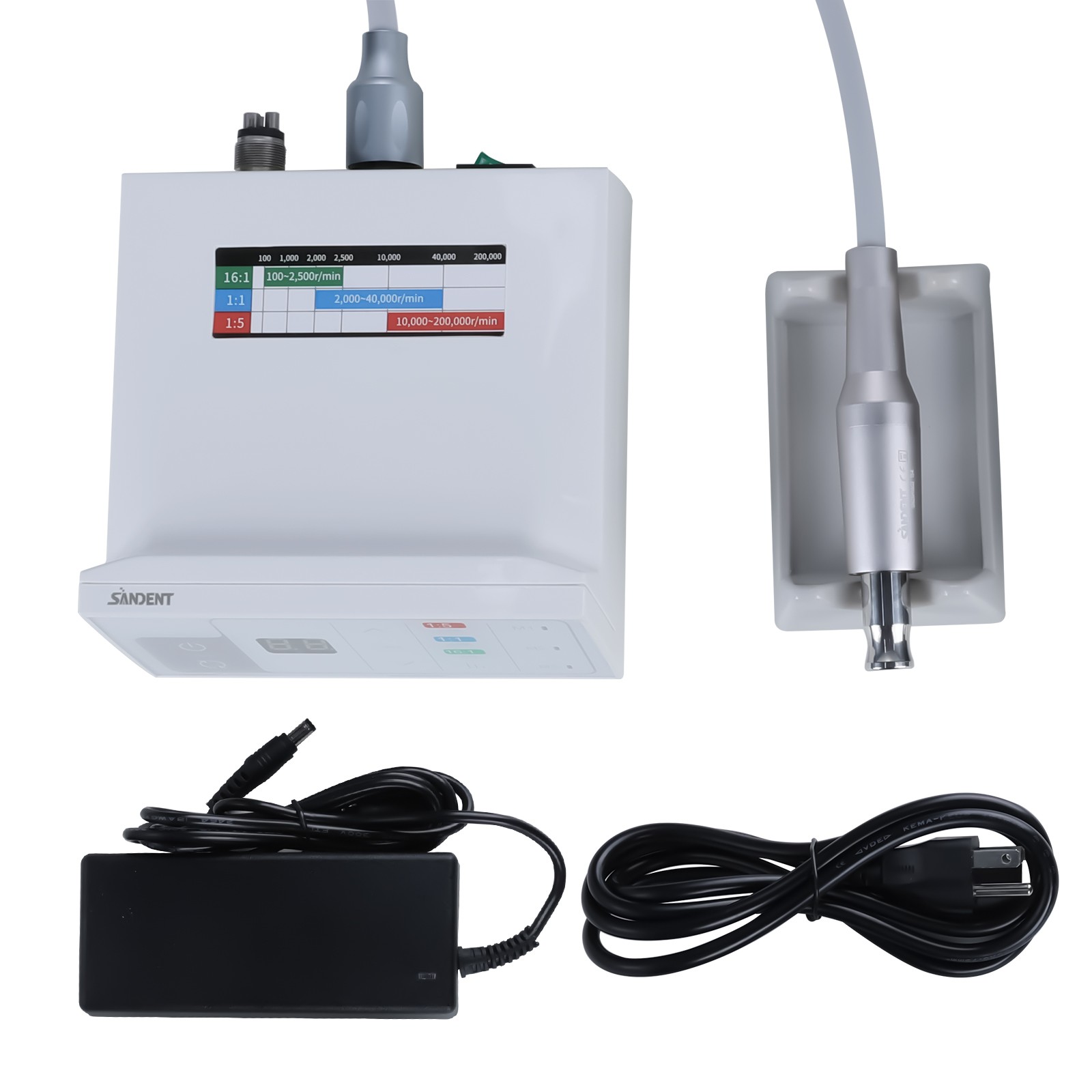 Dental Endo Handpiece 8:1 Contra Angle Endodontic For Dentsply E-Type