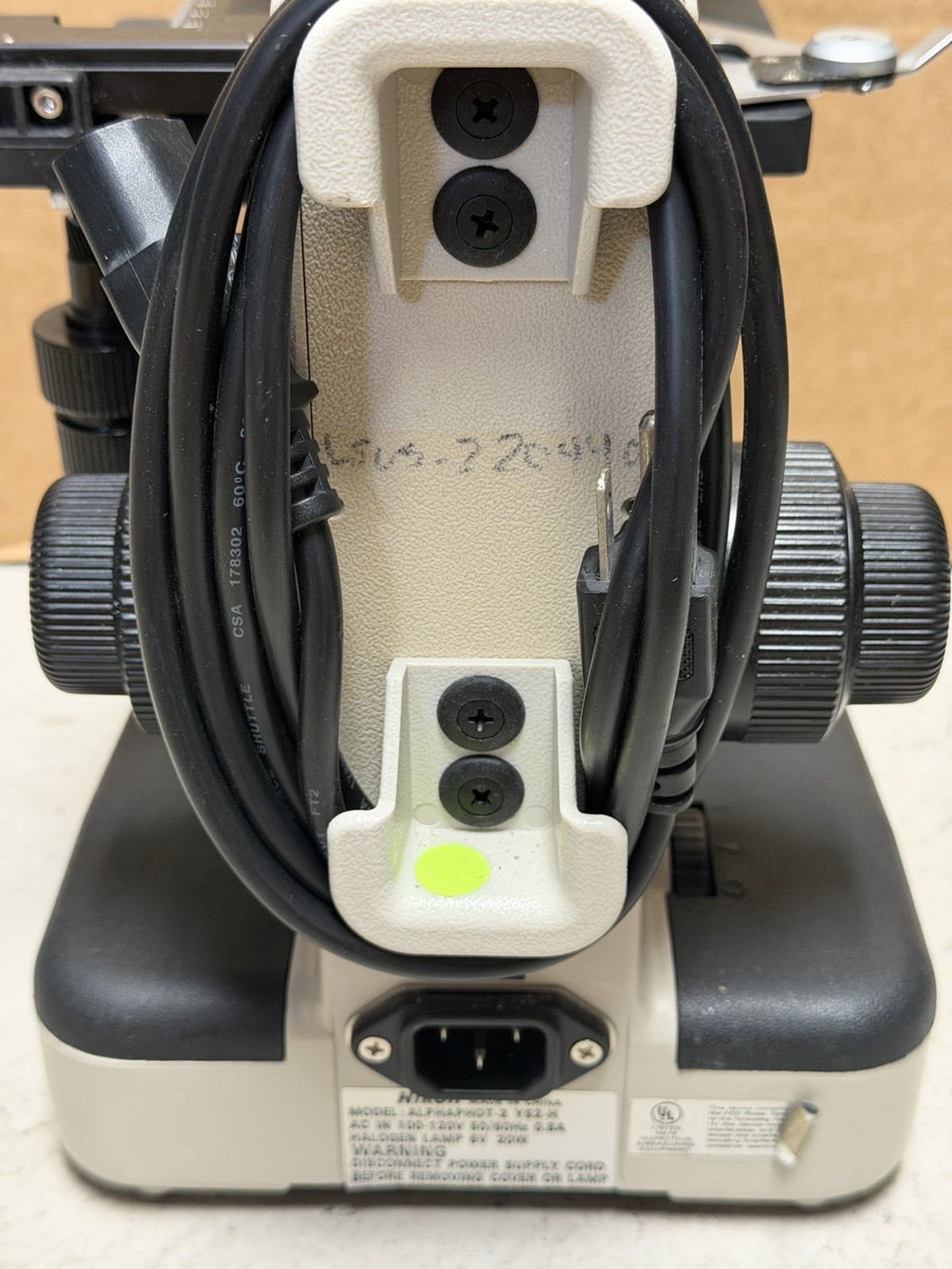NIKON Alphaphot 2 YS2-H Binocular Microscope with 4 Objectives 4x 10x 40x 100x