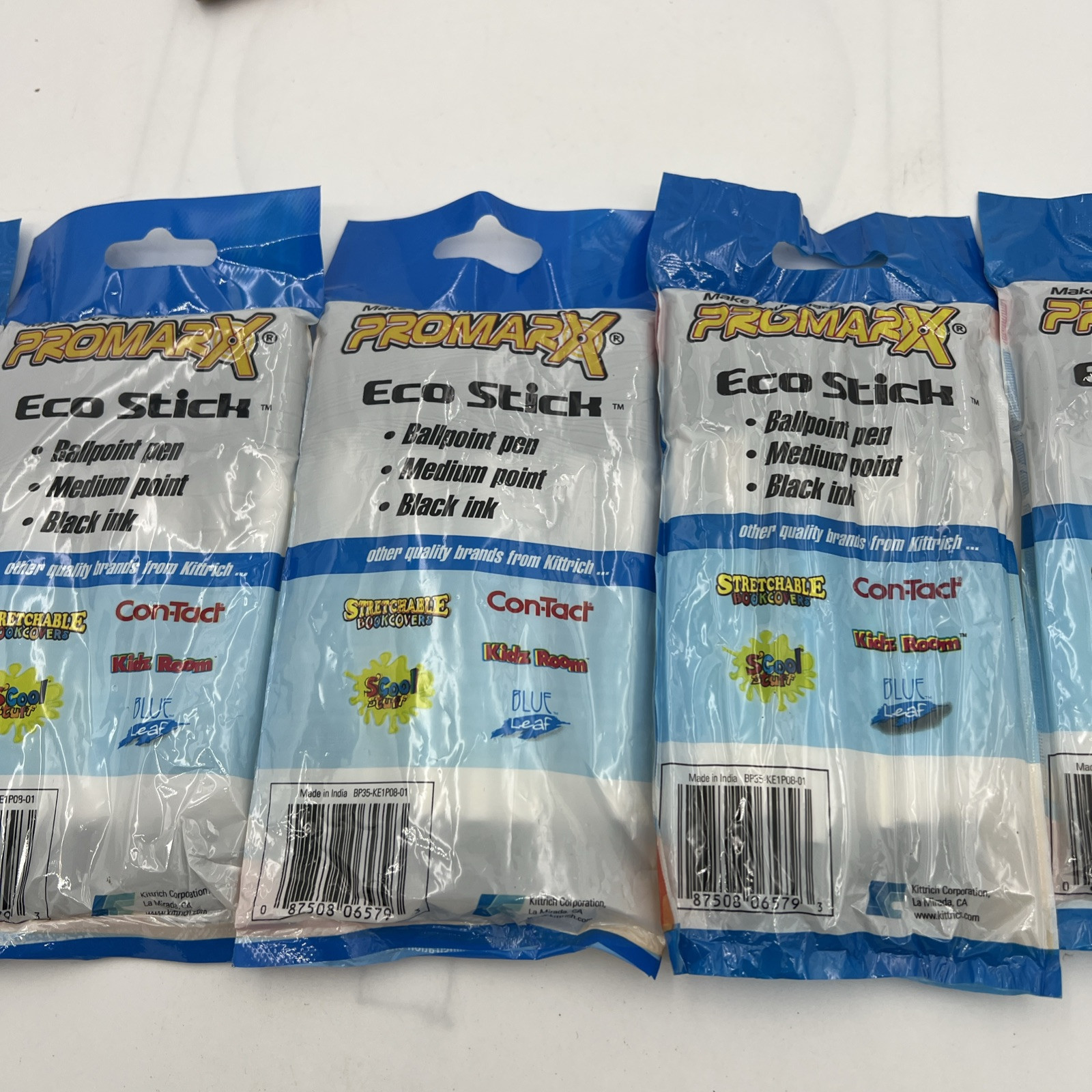 Lot Of 5 Promarx 8 ct. Ballpoint Pens, Black Ink