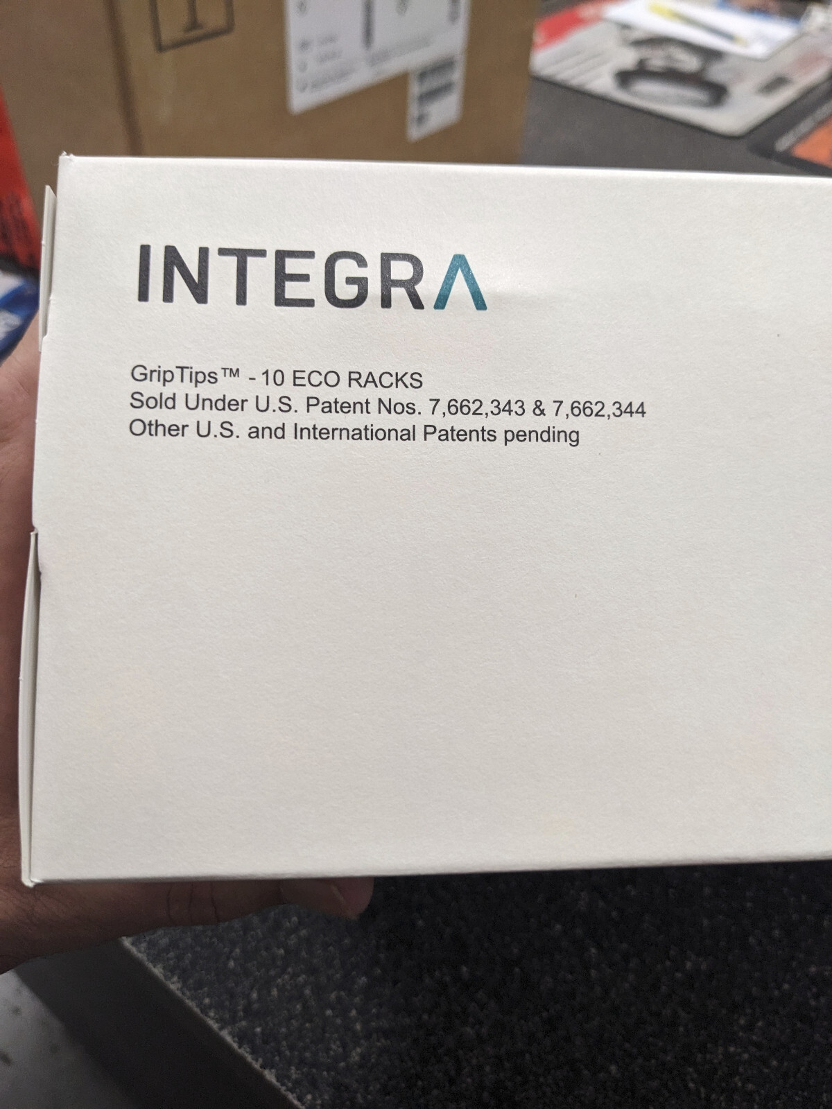 4 Cases Integra 1250ul GripTip 3445 Pre-Sterilized 10 ECO Racks of 96tips