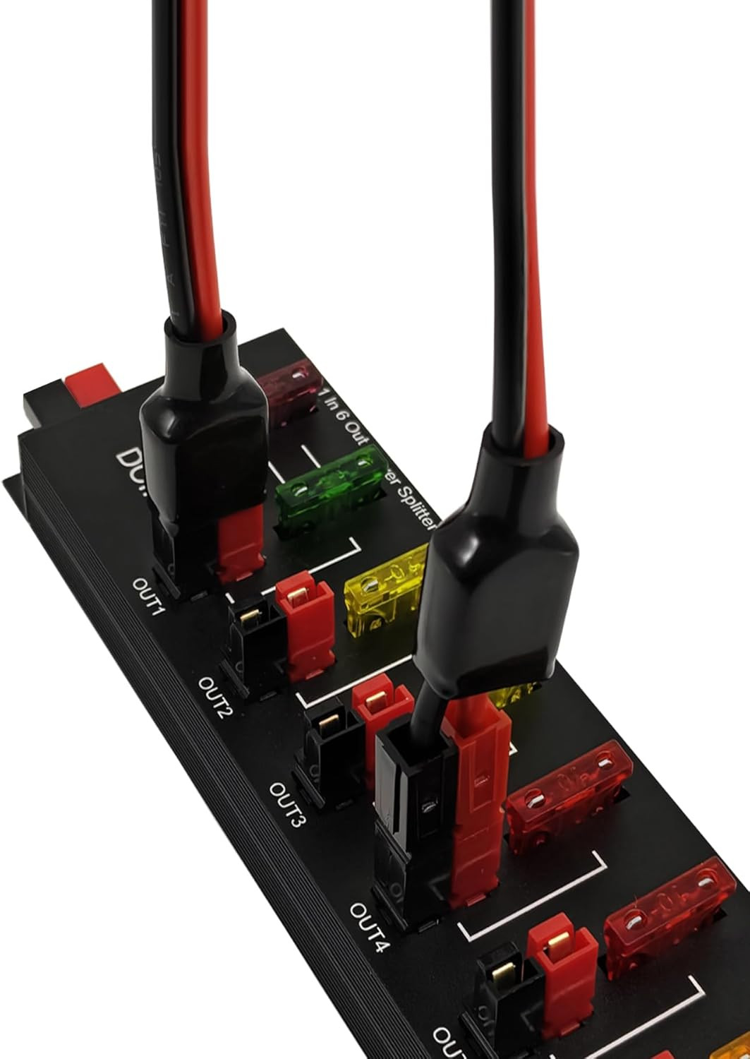 1 in 6 Connector Power Divider Power Board 40Amp Power Pole Distribution Block M