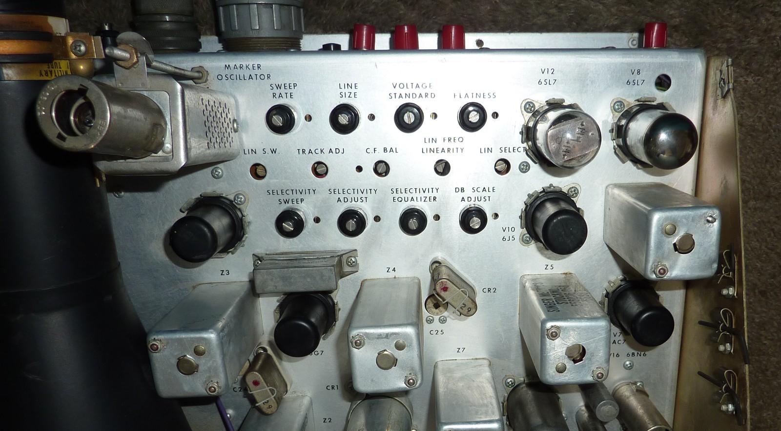Singer Panoramic Sonic Spectrum Analyzer Model LP-1A-AZM 40Hz-20kHz