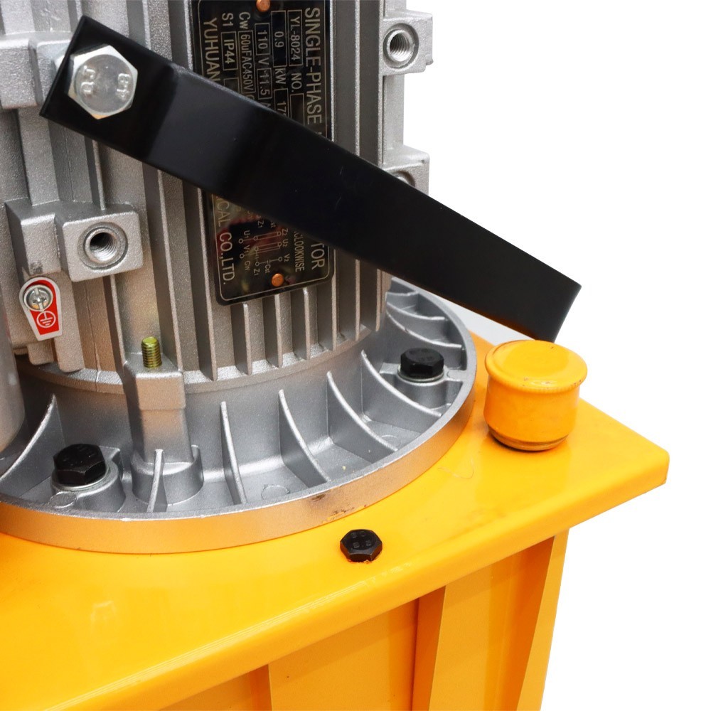 110V/60HZ 750W Electric Hydraulic Pump 70Mpa Double Acting Manual Valve 7L Tank