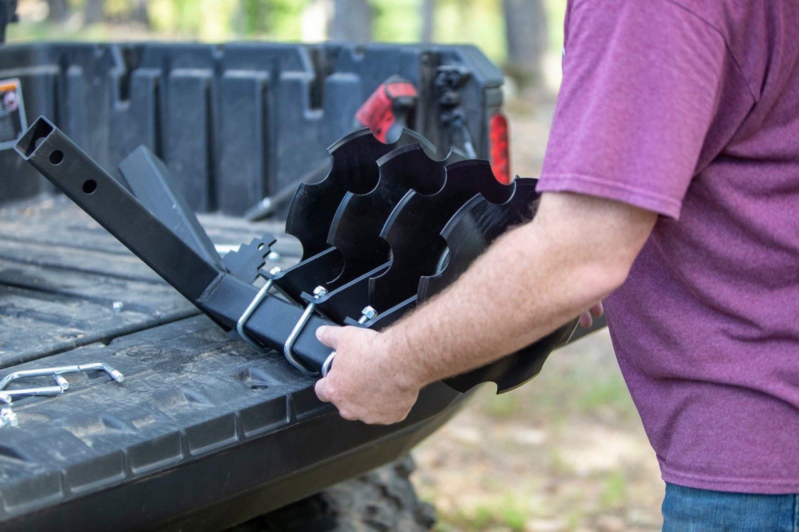 Big Buck Food Plot Plow 6 Disc 28” ATV UTV Wildlife Hunting Plow