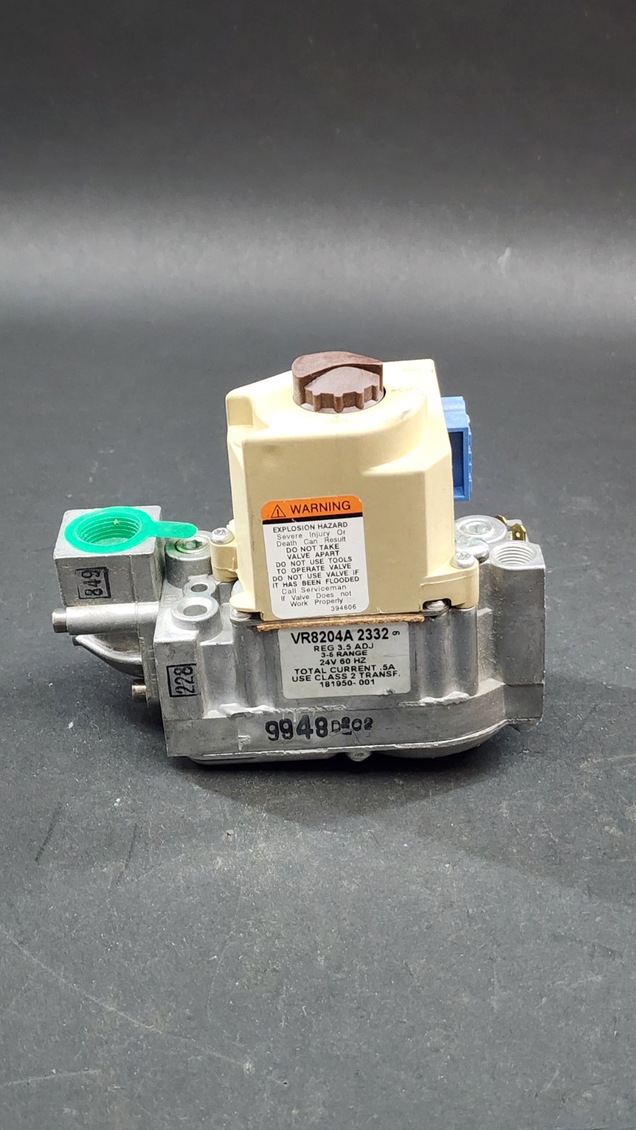 Honeywell VR8204A-2332 Gas Valve