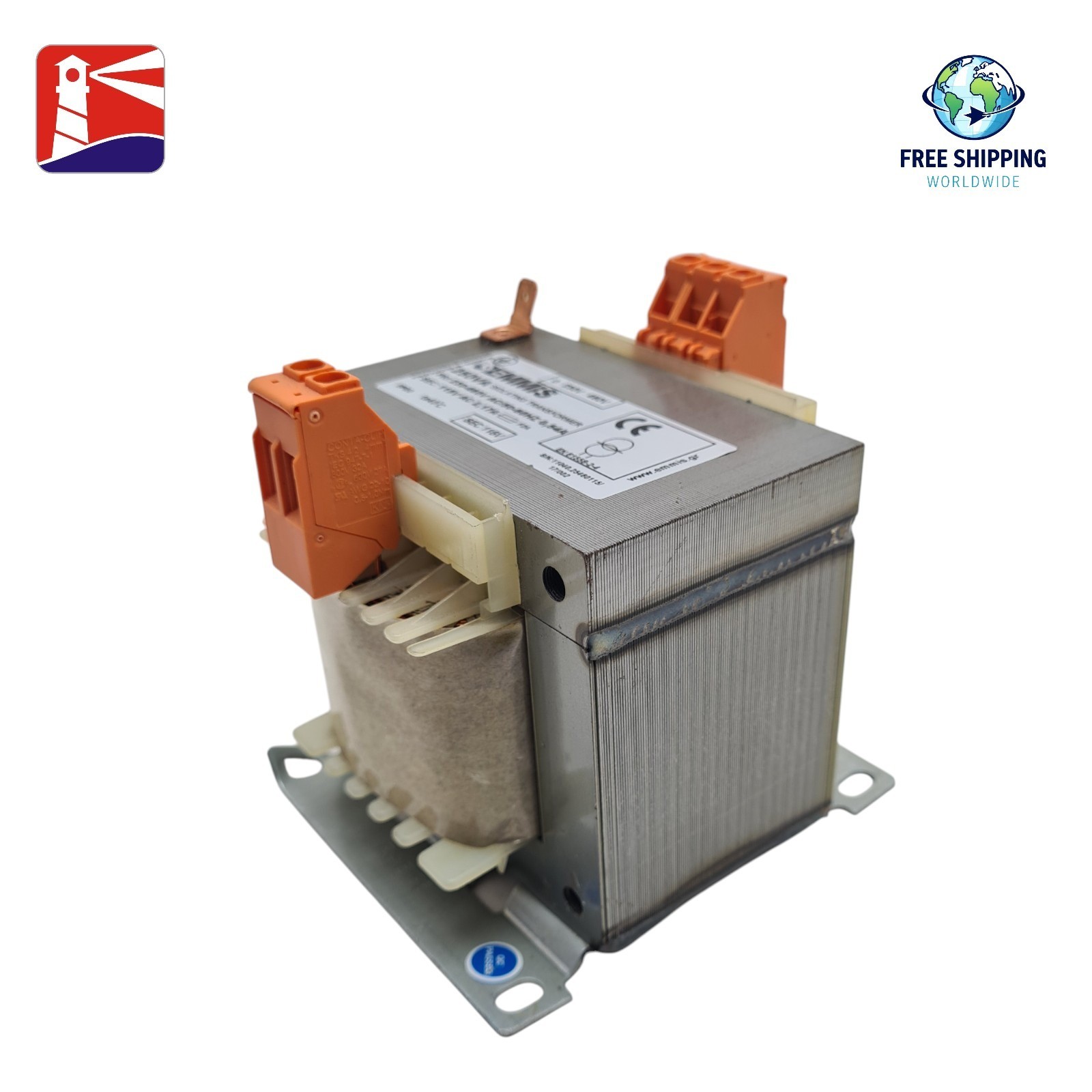 EMMIS Step Down Transformer 250VA. Input 230-460 Volts AC/Output 115 Volts AC