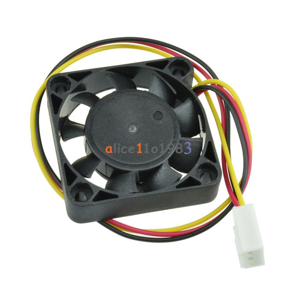 1/5PCS 2/3Pin 4cm Computer CPU Cooler Cooling Fan PC 40x40x10mm DC 12V