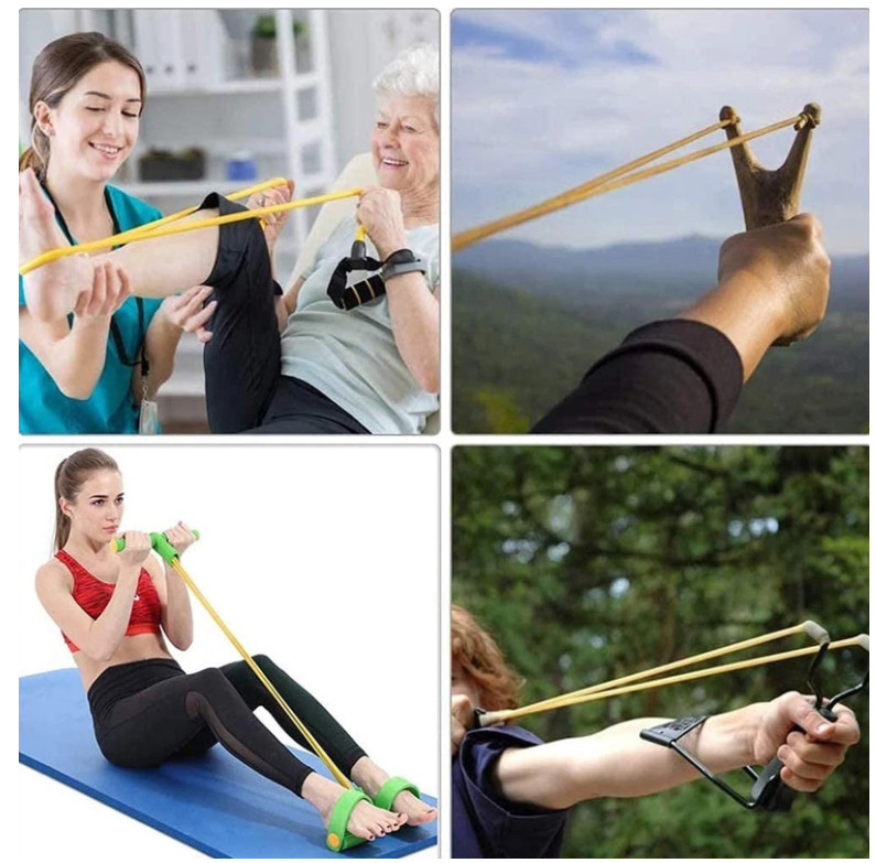 Colorful Natural Latex Tube Elastic Rubber Pipe for Medical Tourniquet Fitness