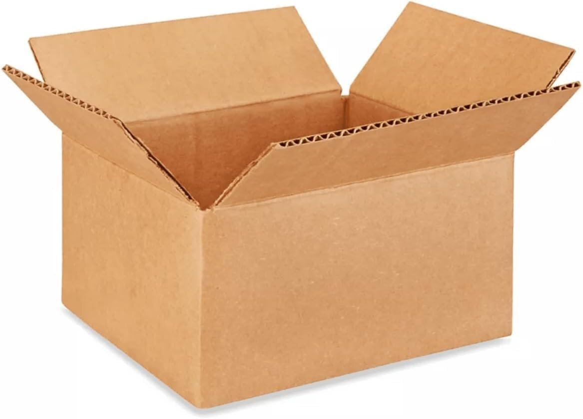 25 6x4x2 Cardboard Paper Boxes Mailing Packing Shipping Box Corrugated Carton