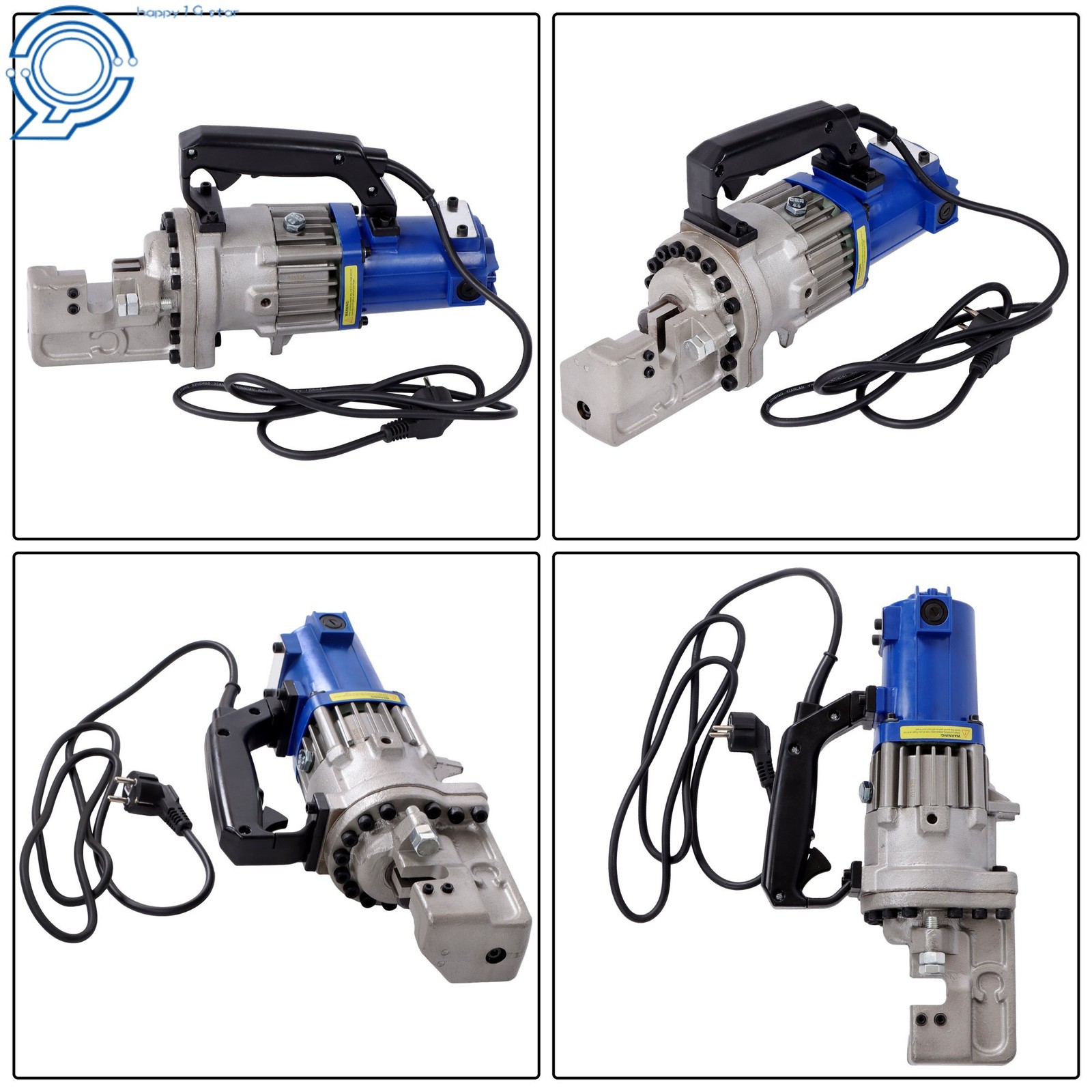 Hydraulic Rebar Cutter 1350W RC-22 3/20»-7/8» Adjustable Dust-Free Operation