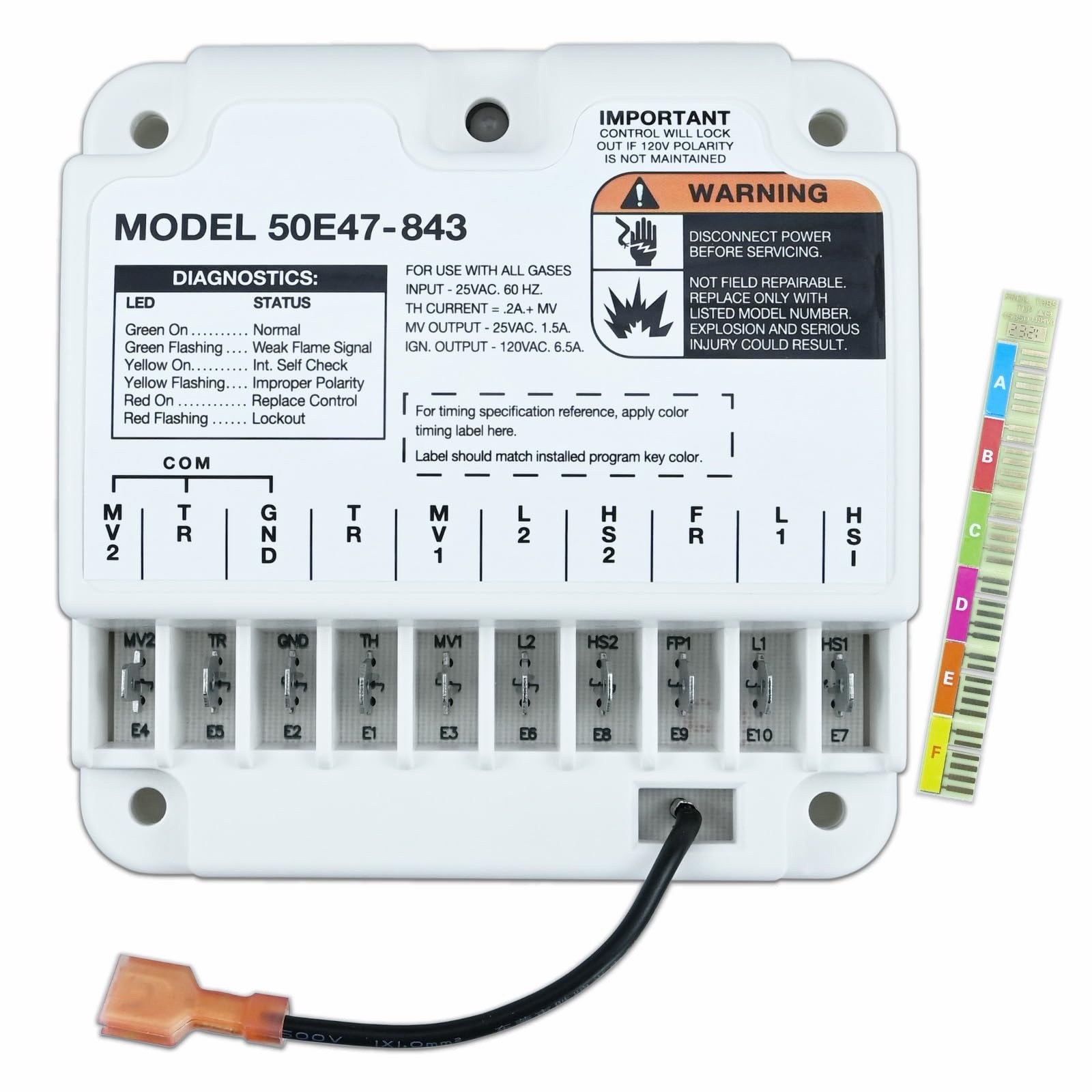 White-Rodgers 50E47 843S1 Univ Hsi Ignition Mod