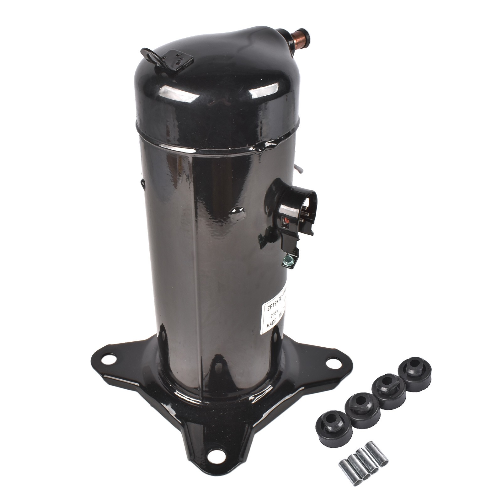 R-410a ZP19K7E-PFV-830 Scroll Compressor 1.5 Ton 19000 BTU/h 208-230 V 1 PH 60Hz