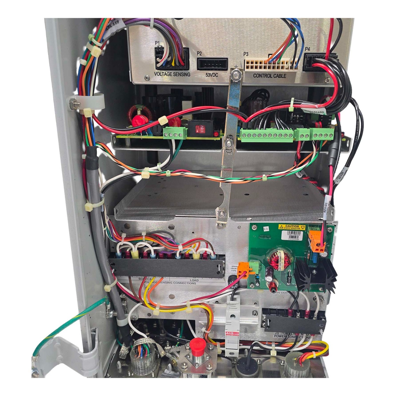 Eaton Cooper Power System F6-P2B Form 6 Recloser Control Mild Steel Cabinet