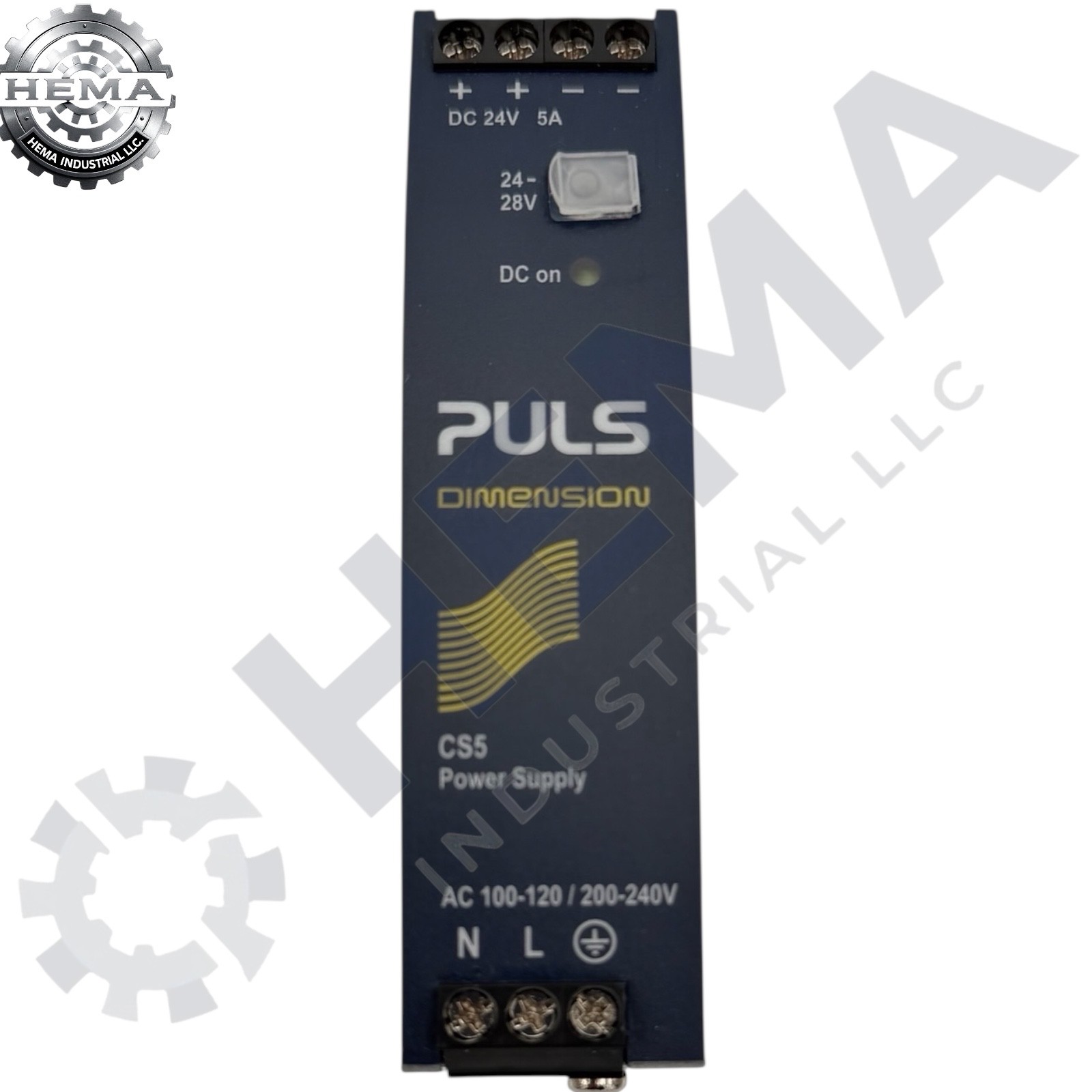 PULS CS5.241 DIMENSION Power Supply 24V 5A 120W DIN Rail NEW SURPLUS NO BOX