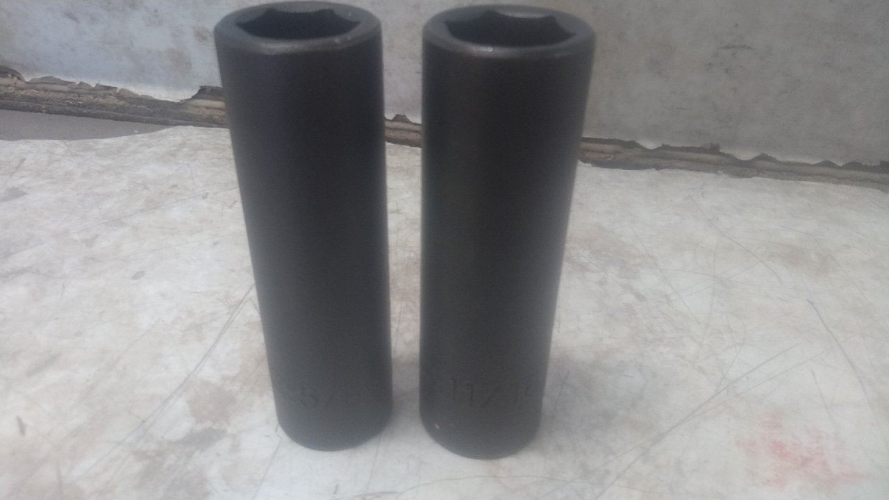 Proto J74114 15 Pc 3/8 – 1-1/4 In Socket Size 1/2 In Drive SAE Impact Socket Set