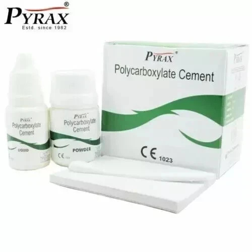PYRAX Polycarboxylate Cement for luting Crown & Bridge April.2027( FREE SHIPING