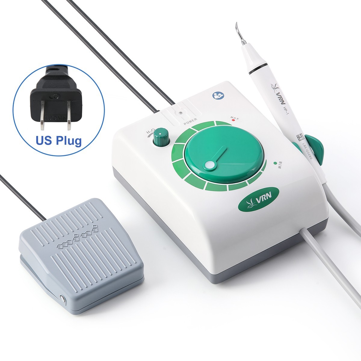 UPS VRN Dental Portable Ultrasonic Piezo Scaler A8 LED Detachable Handpiece