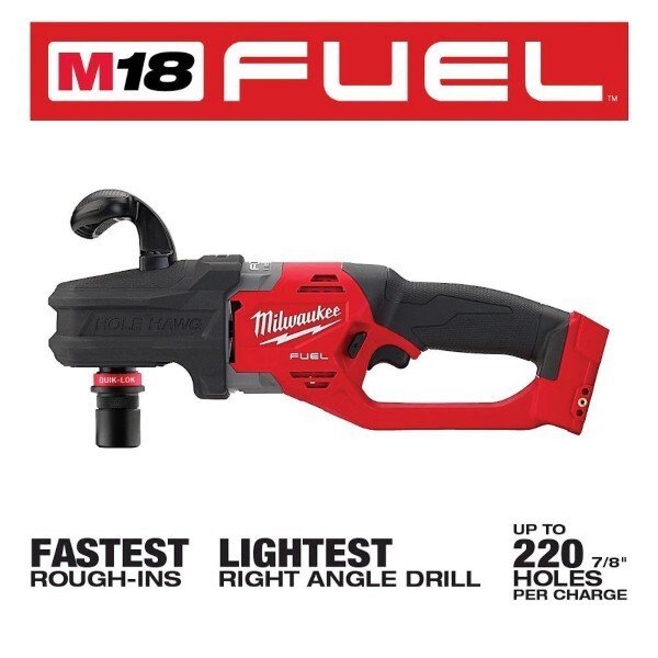 Milwaukee CANADA 18V Li-Ion Cordless 7/16″ Hole Hawg RA Drill (Tool Only)