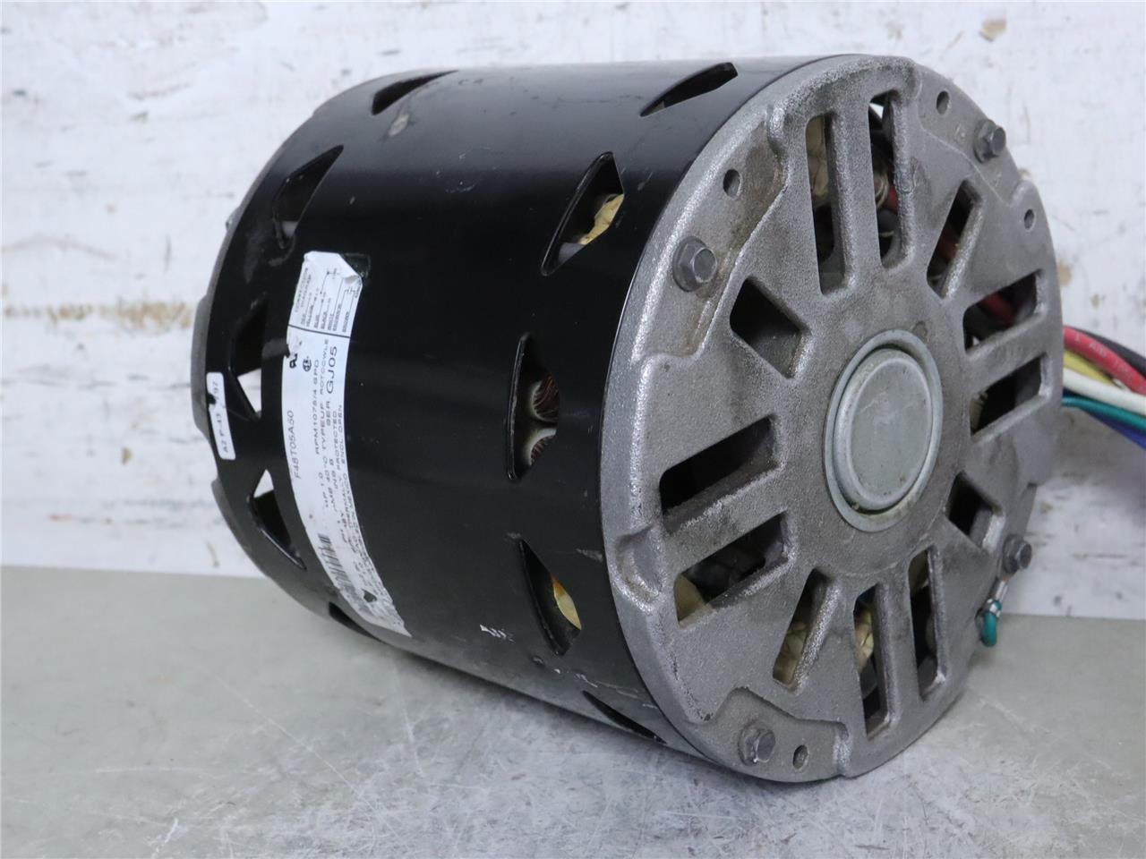 A.O. Smith F48T05A50 Furnace Blower Motor 115V 1HP 1075RPM 4SPD 17492 CCWLE