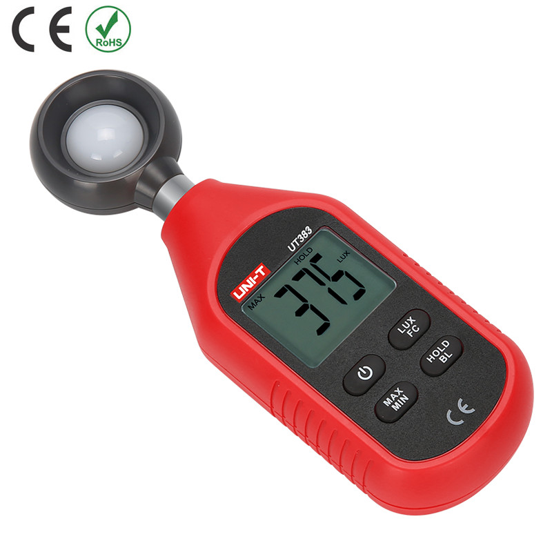 UNI-T UT383 Digital Luxmeter Light Meter Lux / FC Meters Luminometer Photomet