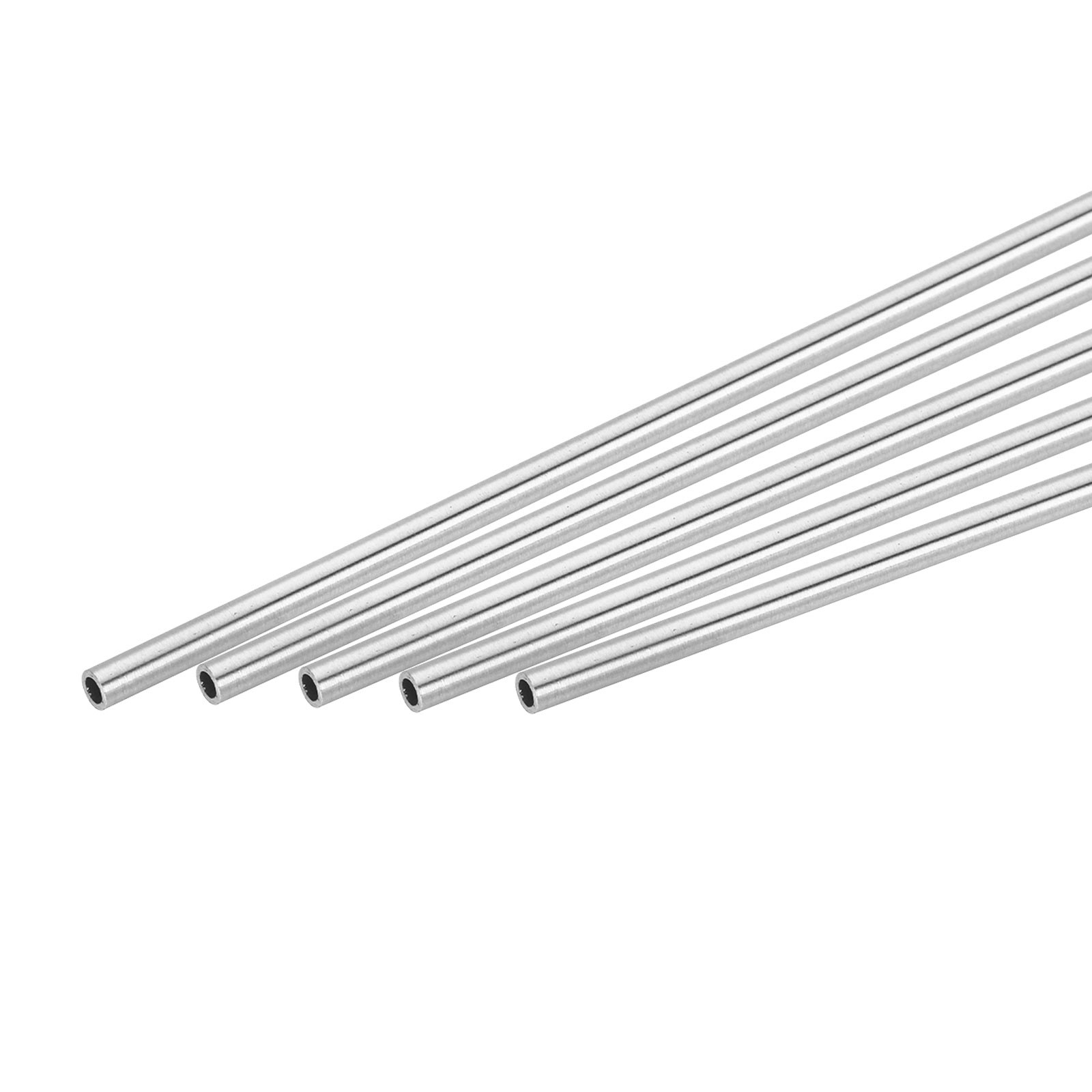 5Pcs 5x1x300mm 304 Stainless Steel Tube Metal Tubing for Industry Machinery