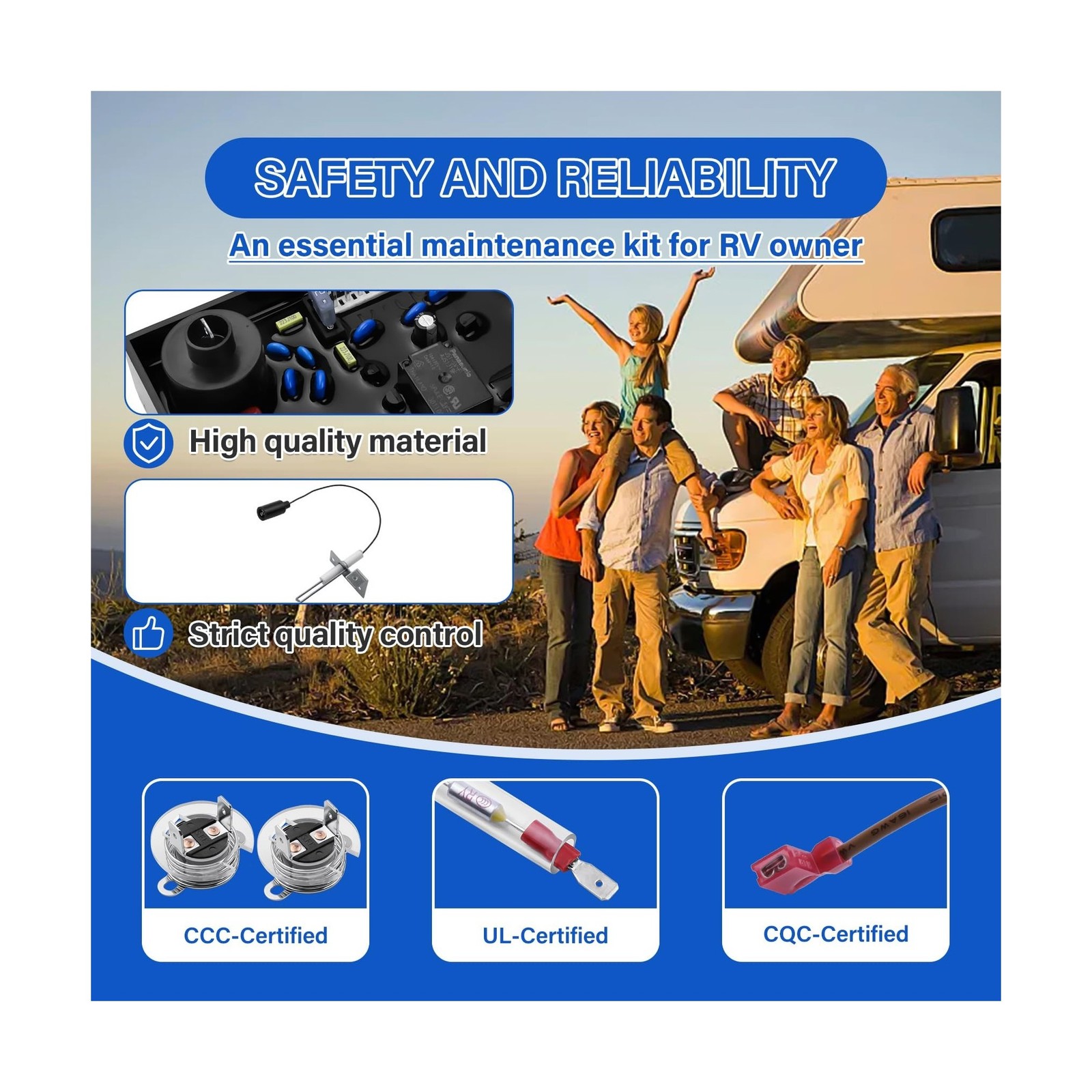 3 in 1 RV Water Heater Replacement Parts Kit Compatible with Atwood Dometic, …