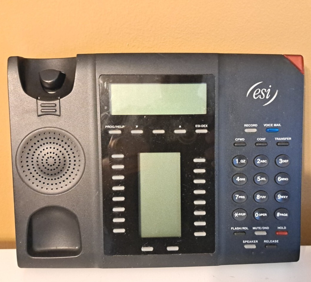 ESI 60 ABP Digital Office Phone Base Only Speaker Conference Replacement Works