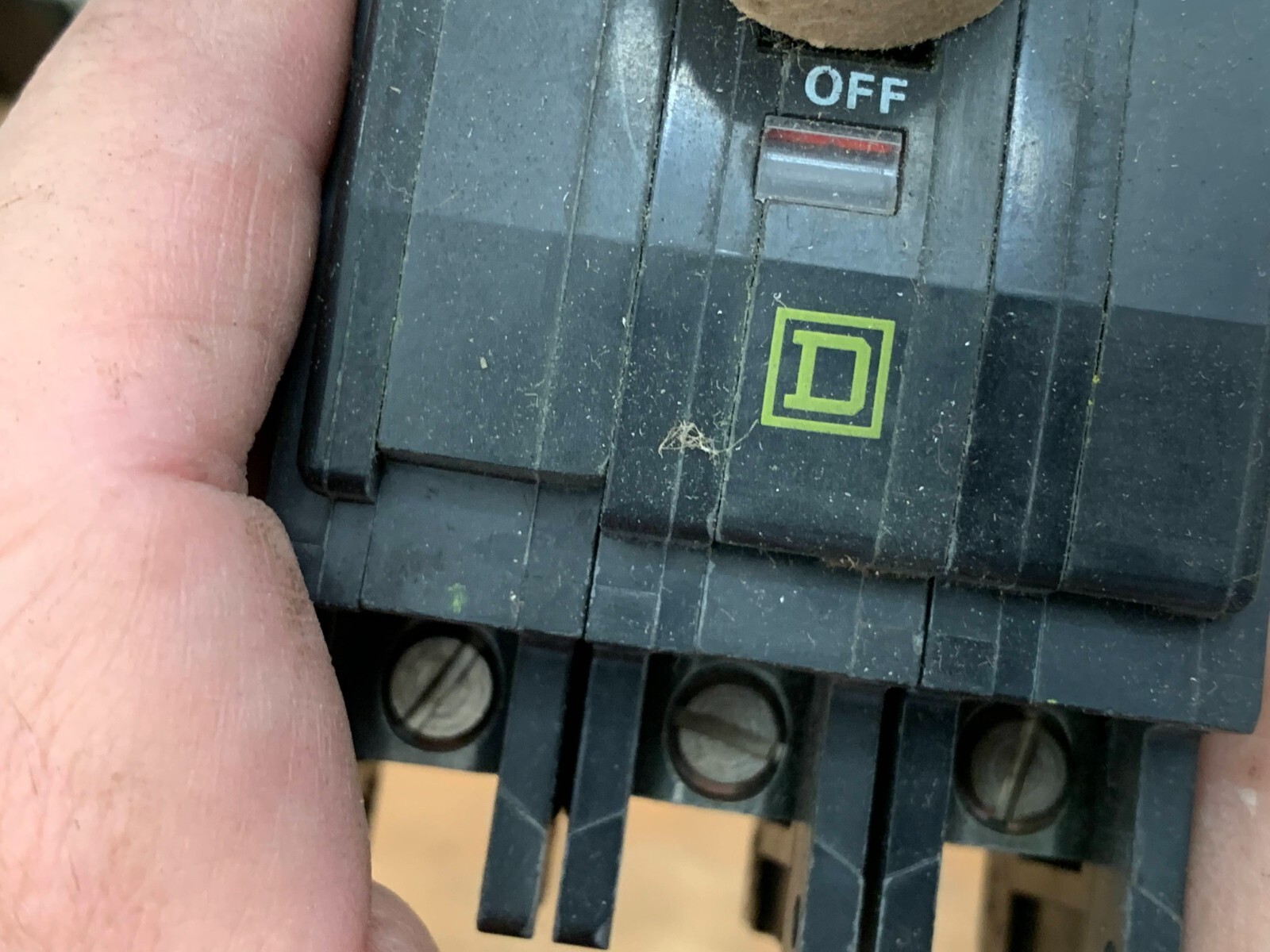 Square D Mini Circuit Breaker 120/240VAC 48VDC 3Pole P/N L-5101 HACR QOU