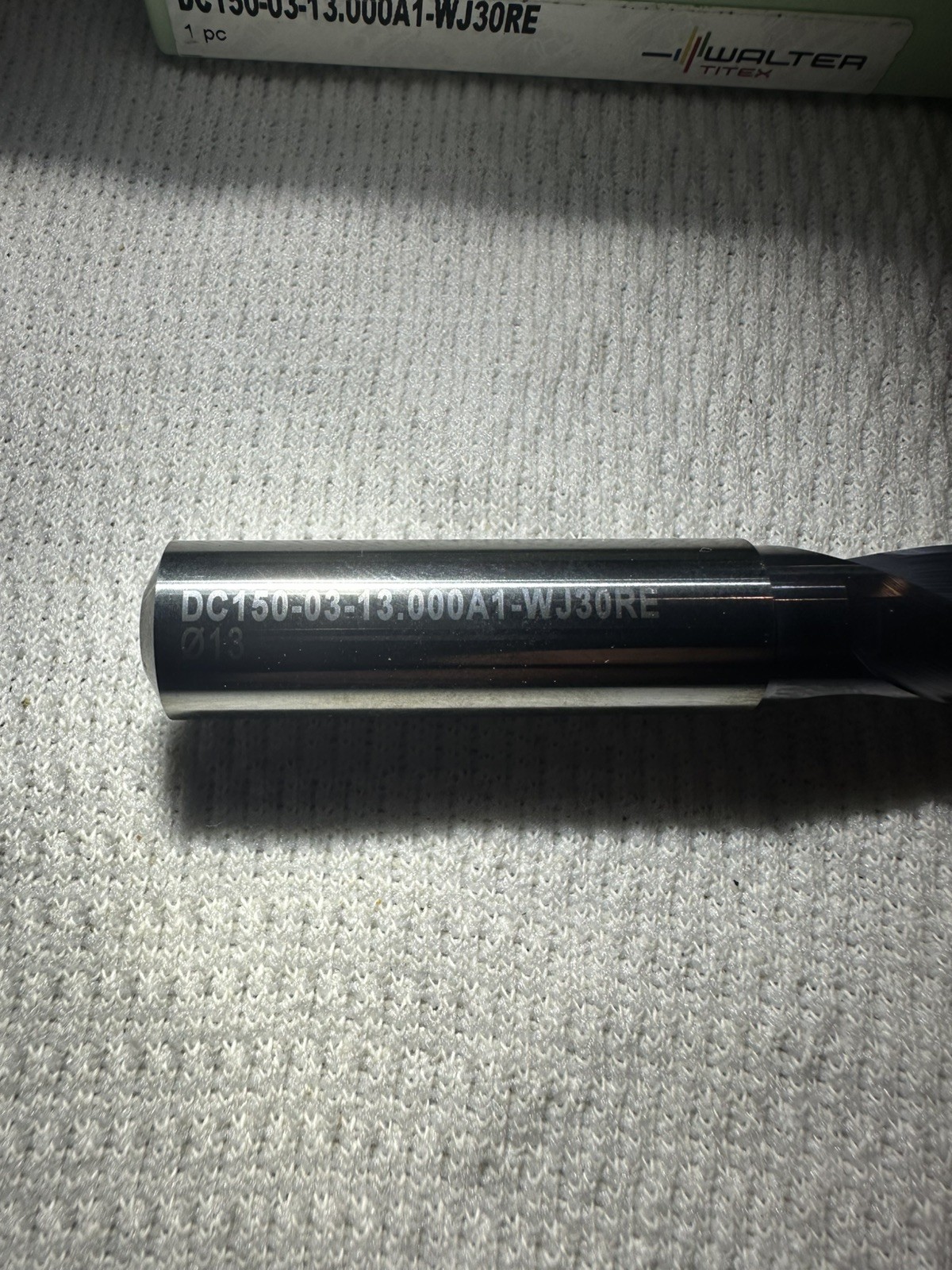 Walter titex Solid Carbide Drill thru Coolant DC150-03-13.000A1-WJ30RE 13mm