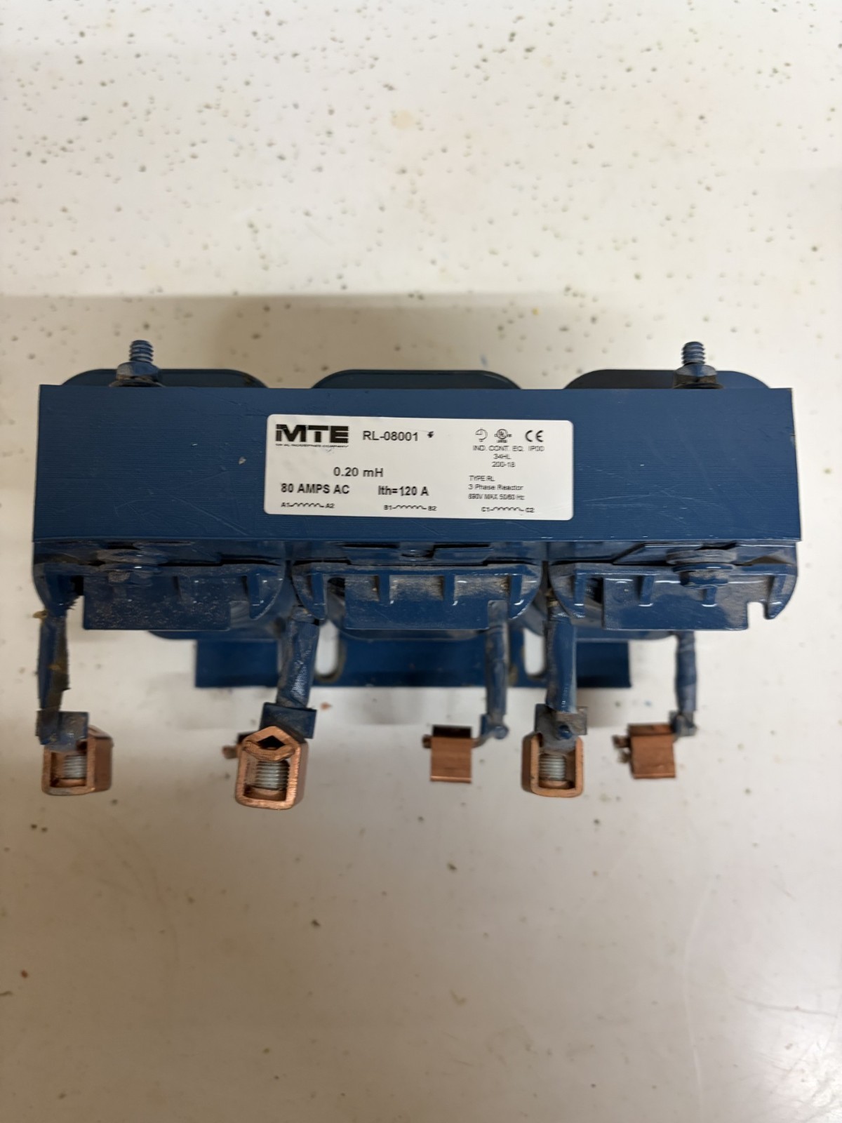 MTE RL-08001 Line Reactor
