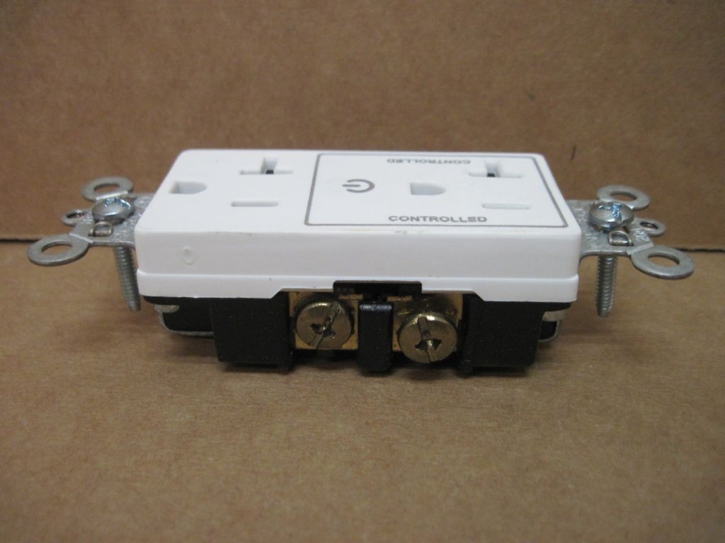 Legrand 26352CHW White Half Controlled Duplex Receptacle 2p 3w 5-20R **BOX OF 10