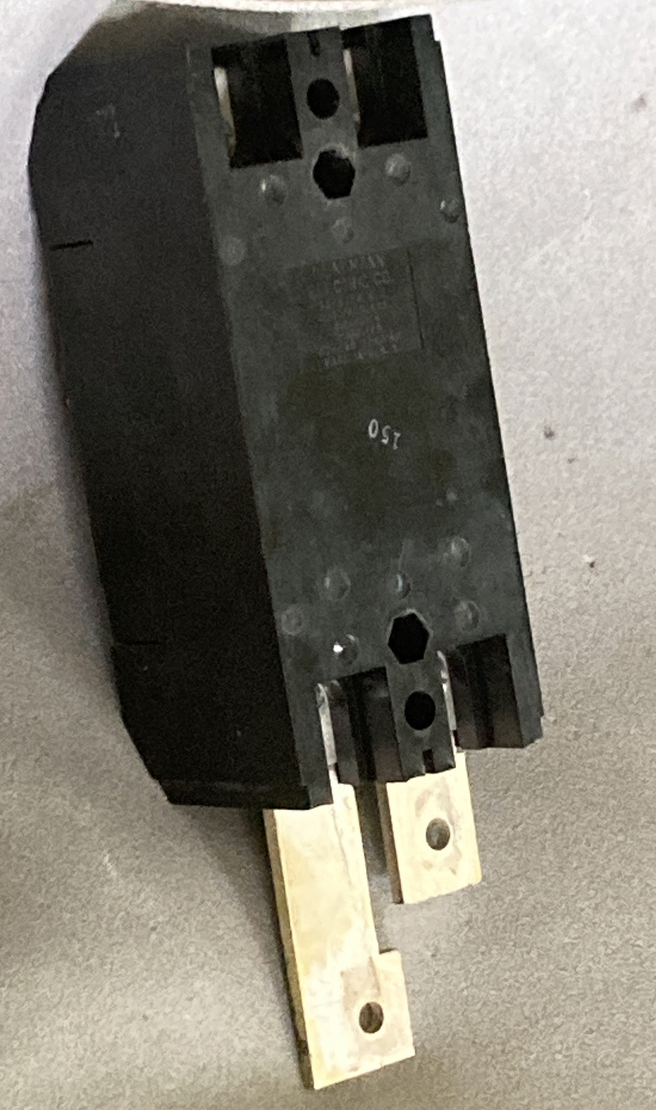 Heinemann CE-33 150 Amp Main Circuit Breaker 2 Pole 120/240 Volt AC Curve:61
