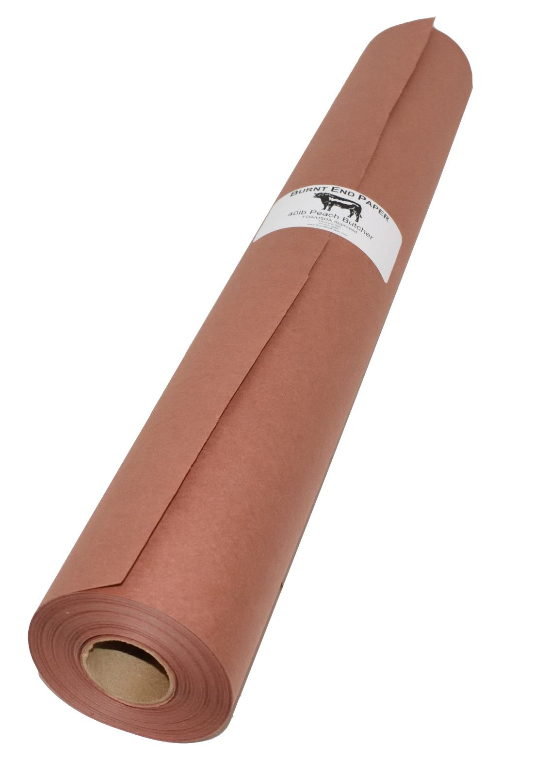 30″ x 150′ Pink/Peach Butcher Paper Roll Smoker Safe Aaron Franklin BBQ Style