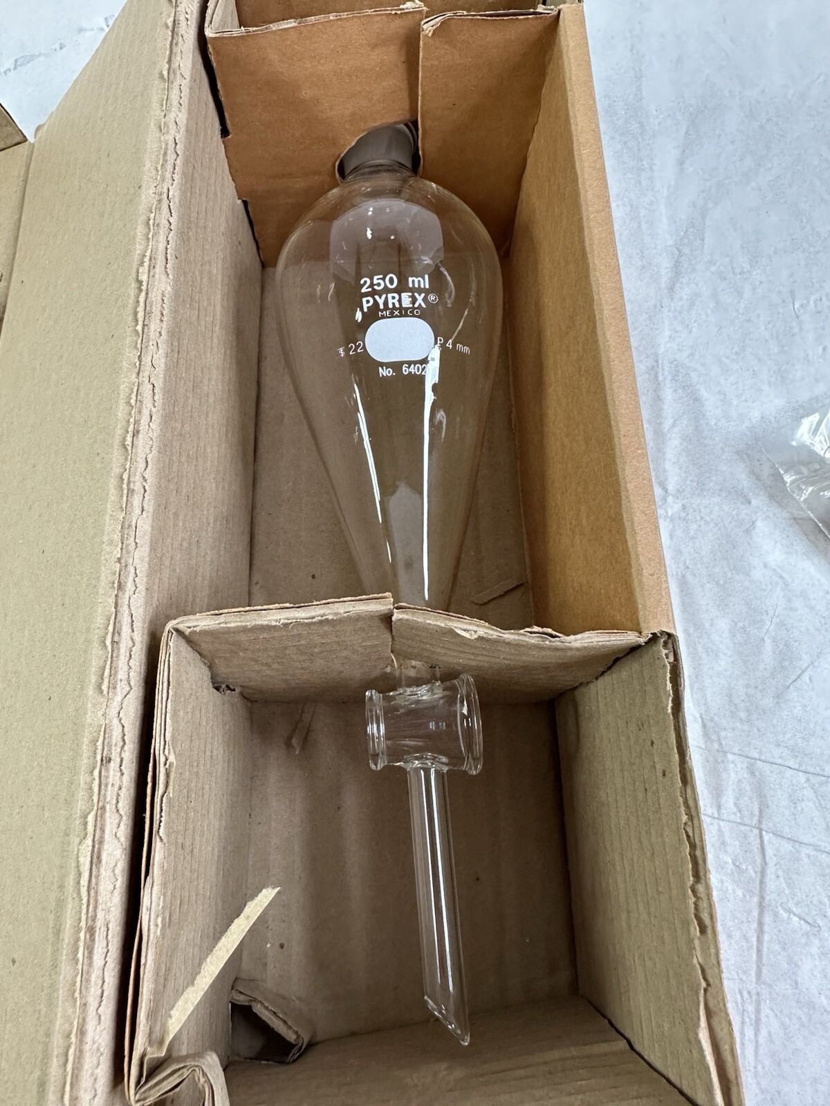 PYREX 250mL Cock Stopper 6402