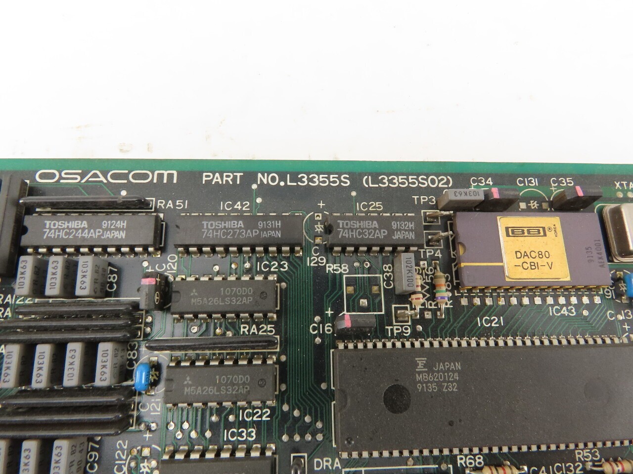 Osacom L3355S L3355S02 Robotic Circuit Controller PCB Circuit Board