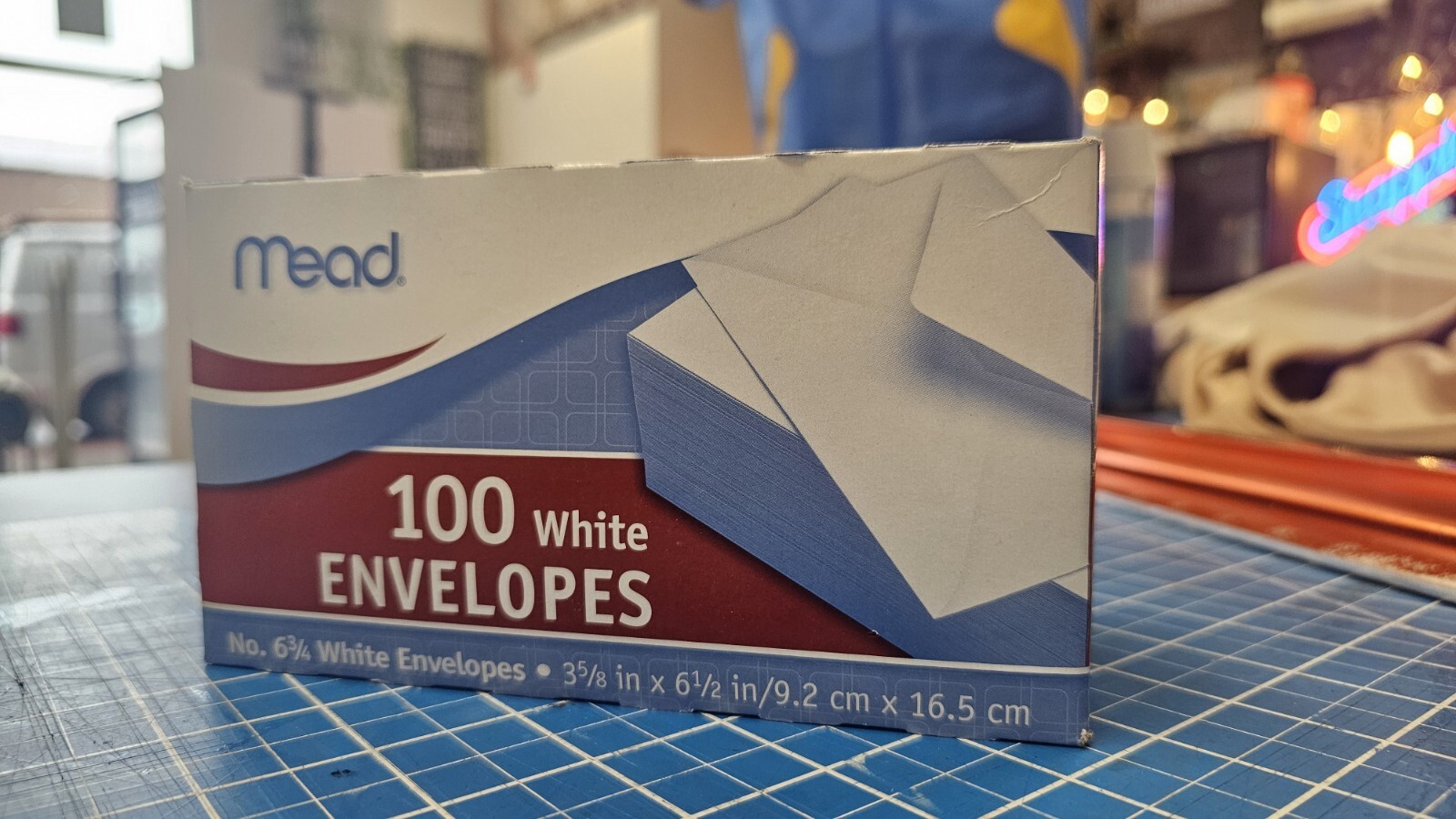 Mead White #6 3/4 100ct Envelopes 24pk (2400 Total)
