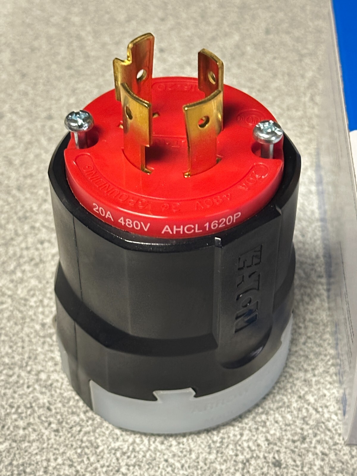 10 NEW Arrow Hart Eaton AHCL1620P Red Locking Ultra Grip Plugs 20A 480V L16-20P
