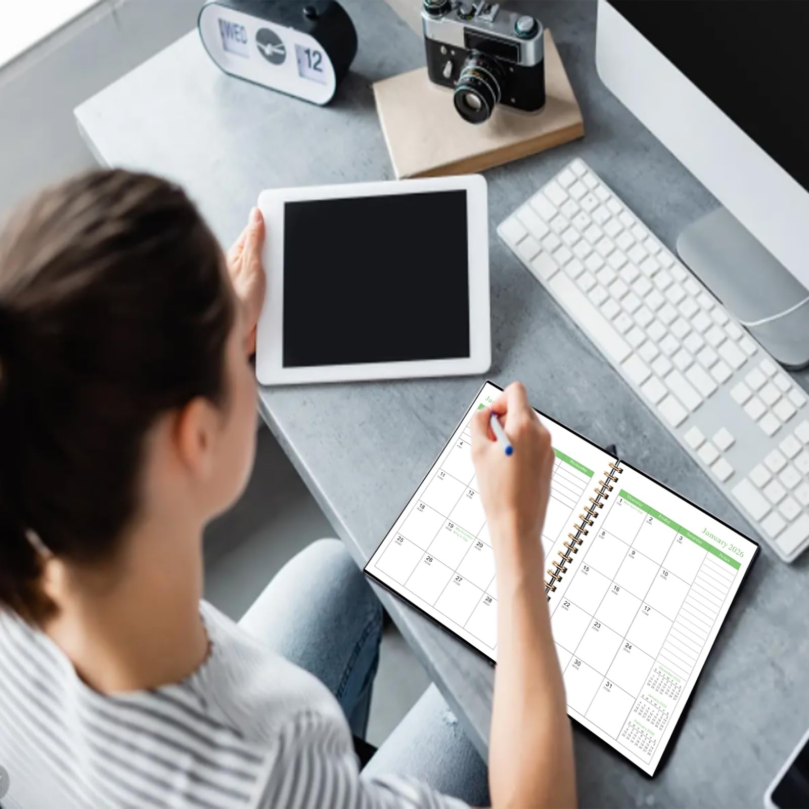 Monthly Planner 2026-2028, 3 Year 5.7» X 8.5», Black(JAN2026-DEC2028)