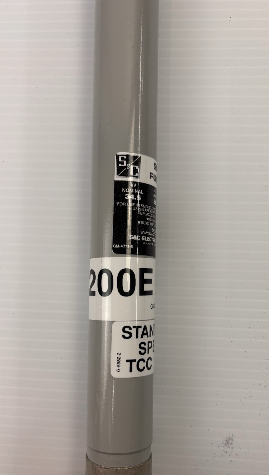 S&C SMU-20 Fuse Unit 200E 34.5kV 38kV Max READ DESCRIPTION ￼