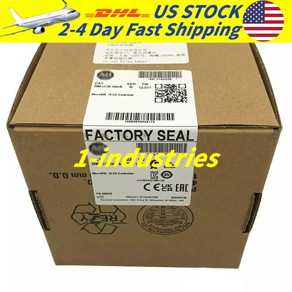 New Allen-Bradley 2080-LC30-10QVB with 12-Month Manufacturer Warranty