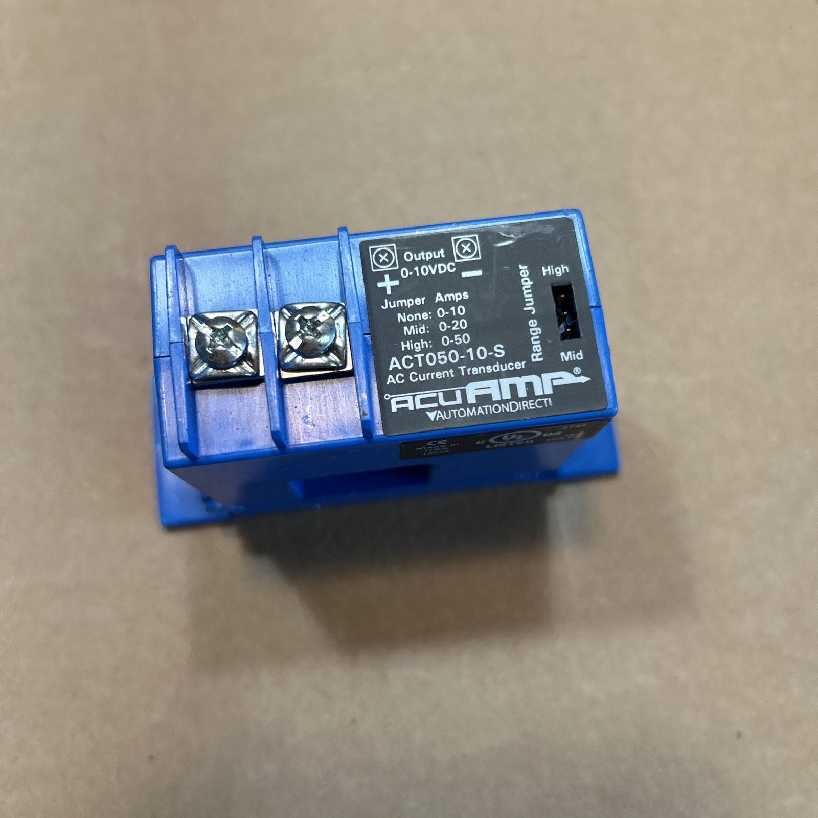 Automation Direct ACT050-10-S ACUAMP AC Current Transducer – CLEAN WORKS