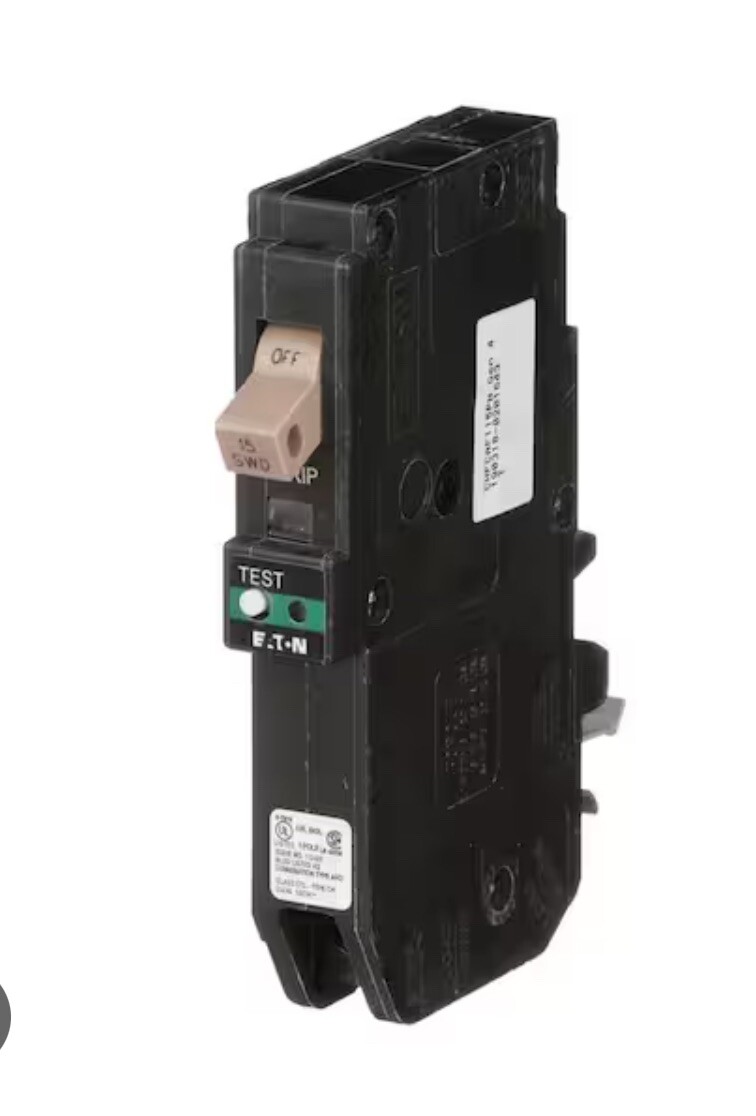 CHFP115AF 10 PCS CUTLER HAMMER 15A ARC-FAULT PLUG-ON NEUTRAL CIRCUIT BREAKER NEW