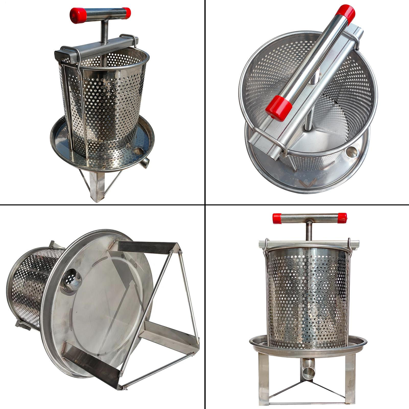 Honey Press Extractor Beekeeping Manual Stainless Steel Honey Press Machine Tool