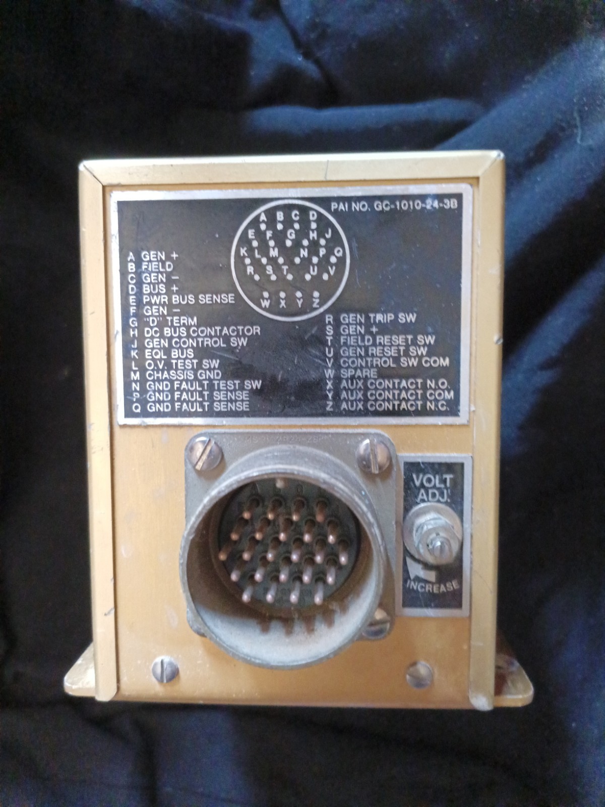 Phoenix Aerospace GC1010‑24‑3B Generator Control Unit 28V (1010‑24 Series) |…