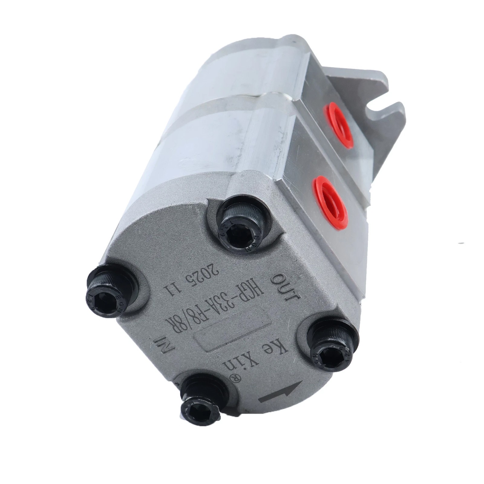 Hydraulic Double Gear Pump HGP-33A-F8/8R Inlet Ports:ZG3/4″ Outlet Ports:ZG1/2″