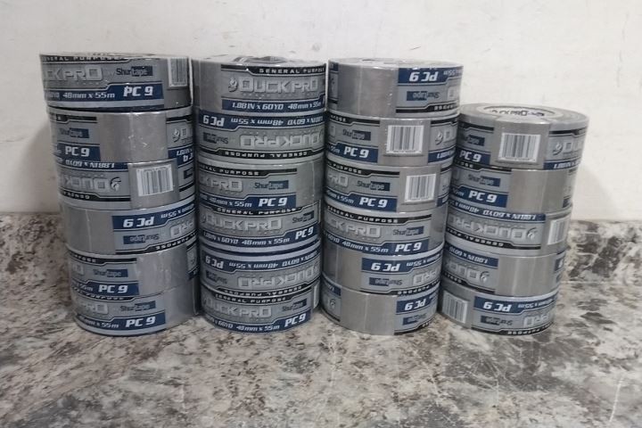 Duck Pro by Shurtape PC 009 SIL-48mm x 55m 23 Pk 1-7/8 In W 60 Yd L Duct Tape