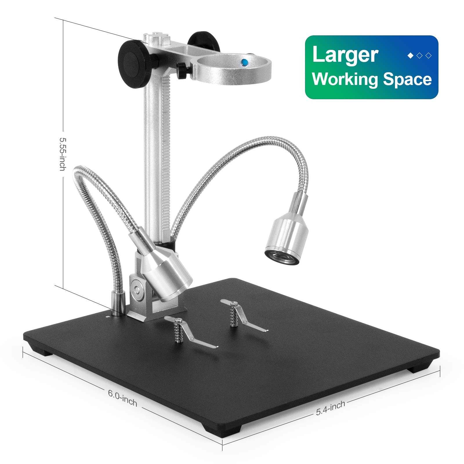 Andonstar AD208 Coin Microscope with 8.5 Inch Screen 260X 8.5» AD208, Black