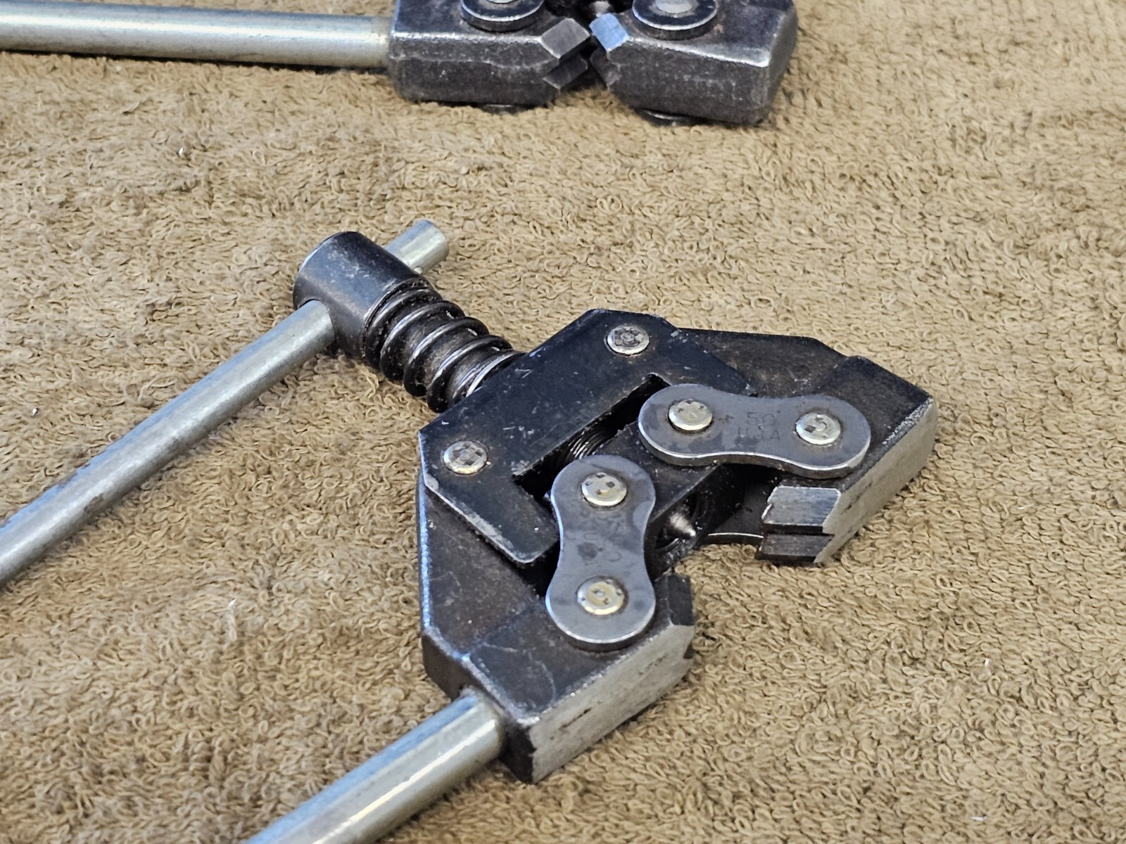 2 Chain Breakers Detachers Cutter Hand Tool Roller Bicycle Bike Pair USA